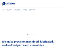 Tablet Screenshot of go-precision.com